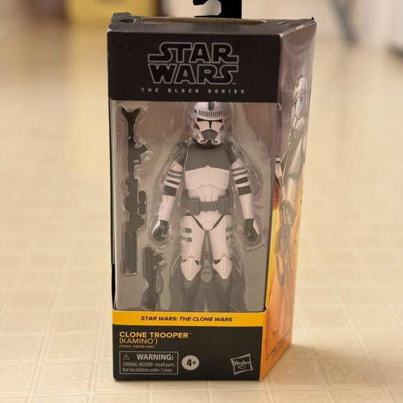 Star Wars Other - Hasbro Star Wars Black Series 6'' Clone Trooper (Kamino) Action Figure